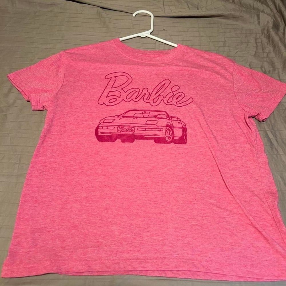 pink barbie tee